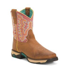 CORRAL BOOTS  Mexico Leather Hydro Resist Safety Square Toe Western Boots